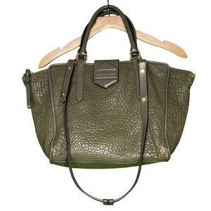 Marc Jacobs Leather Tote Bag With Crossbody Strap